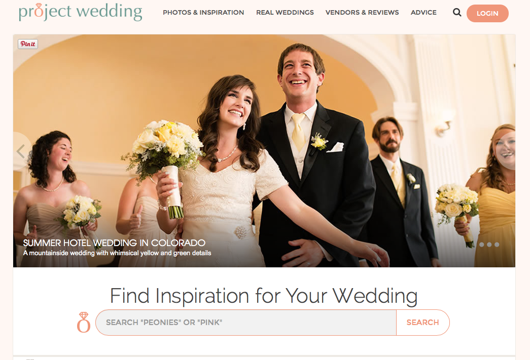 Featured on Project Wedding